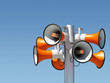 Beschreibung: Lautsprecher Mast